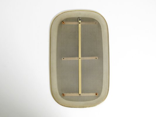 Mid-Century Modern Wall Mirror with Expanded Metal Frame, 1950s-RR-2043166