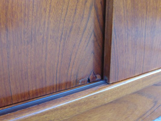 Mid-Century Modern Walnut Credenza, 1960s-GZF-971293