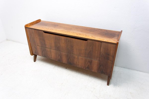 Mid-Century Modern Walnut Dressser attributed to František Jirák for Tatra, Czechoslovakia, 1960s-HXT-1419022