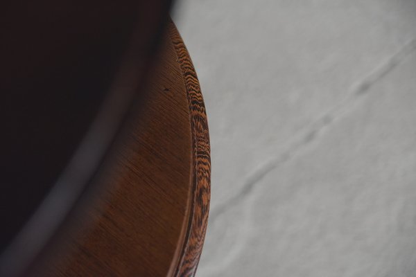 Mid-Century Modern Wenge Organic-Shaped Boomerang Custom Desk, 1960s-ZAA-614373