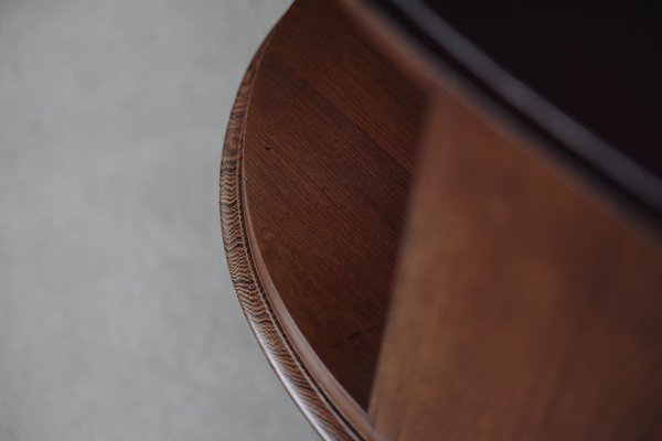 Mid-Century Modern Wenge Organic-Shaped Boomerang Custom Desk, 1960s-ZAA-614373