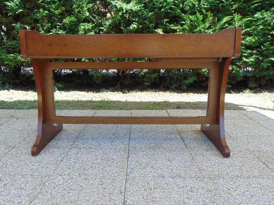 Mid-Century Modern Wood Desk, 1970s-GZF-943490