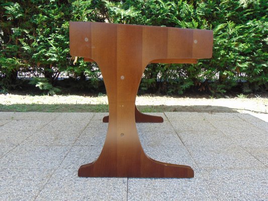 Mid-Century Modern Wood Desk, 1970s-GZF-943490