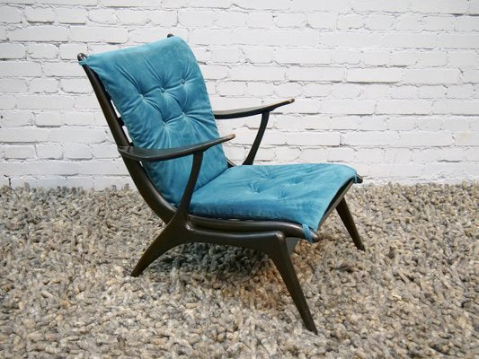 Mid-Century Modern Wood Scandinavian Chair, 1950s-QFD-981867