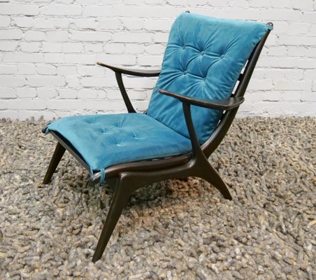 Mid-Century Modern Wood Scandinavian Chair, 1950s-QFD-981867