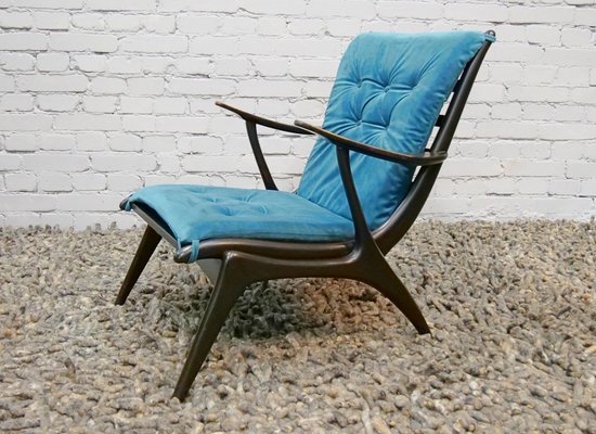 Mid-Century Modern Wood Scandinavian Chair, 1950s-QFD-981867