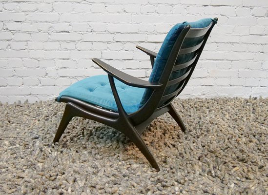 Mid-Century Modern Wood Scandinavian Chair, 1950s-QFD-981867