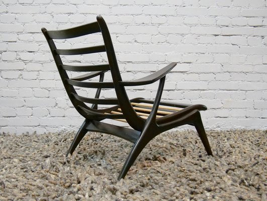 Mid-Century Modern Wood Scandinavian Chair, 1950s-QFD-981867