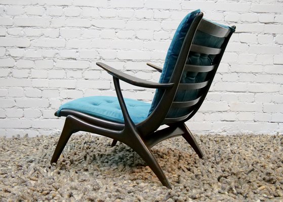 Mid-Century Modern Wood Scandinavian Chair, 1950s-QFD-981867