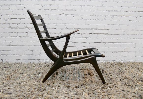 Mid-Century Modern Wood Scandinavian Chair, 1950s-QFD-981867