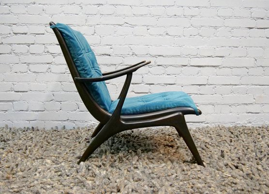 Mid-Century Modern Wood Scandinavian Chair, 1950s-QFD-981867