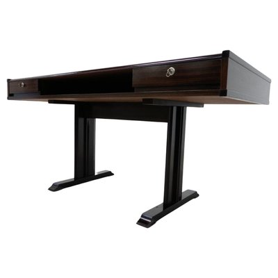 Mid-Century Modern Wooden Desk with Drawers, 1960s-FGA-1798529