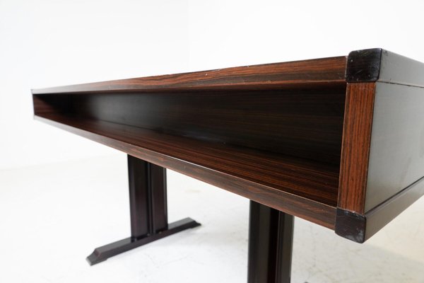 Mid-Century Modern Wooden Desk with Drawers, 1960s-FGA-1798529