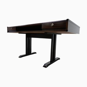 Mid-Century Modern Wooden Desk with Drawers, 1960s-FGA-1798529