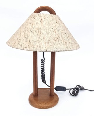 Mid-Century Modern Wooden Table Lamp-FSD-1279584