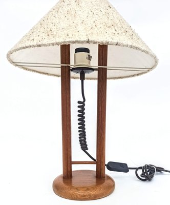 Mid-Century Modern Wooden Table Lamp-FSD-1279584