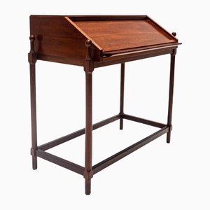 Mid-Century Modern Wooden Writing Desk by Fratelli Proserpio, Italy, 1960s-FGA-1168933