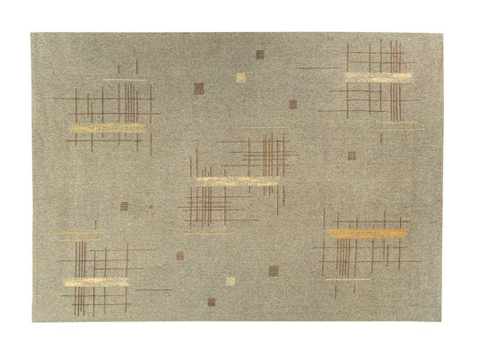 Mid-Century Modern Wool Rug, 1950s-GPP-1010083