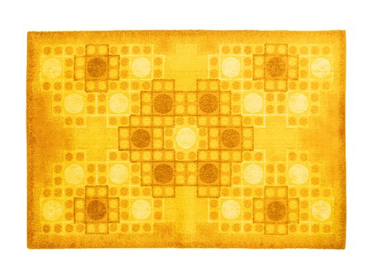 Mid-Century Modern Wool Rug, 1970s-GPP-985117