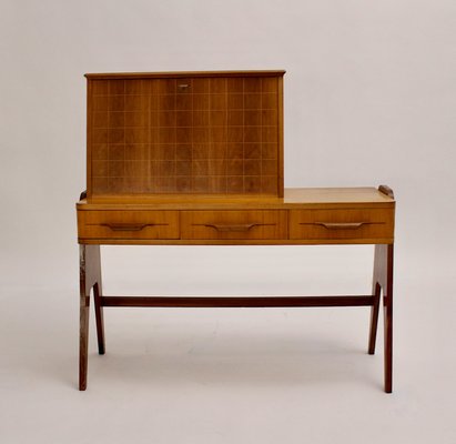 Mid-Century Modern Writing Desk in Wood, 1950s-NB-956201