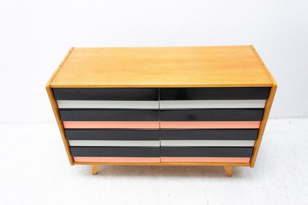 Mid-Century Modernist No. U-453 Chest of Drawers by Jiří Jiroutek-HXT-884114