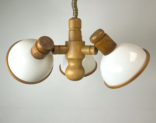 Mid-Century Modernist Pine Pendant Lamp from Steinhauer, 1970s-WZZ-1453116