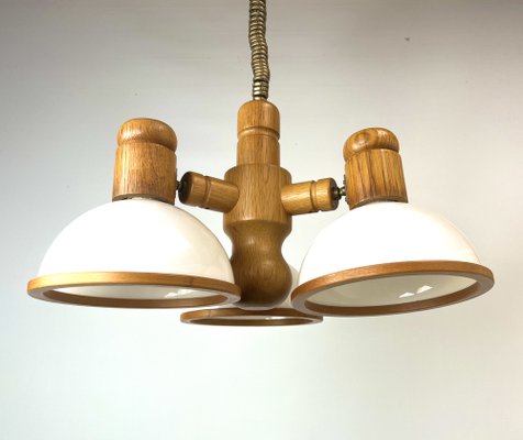 Mid-Century Modernist Pine Pendant Lamp from Steinhauer, 1970s-WZZ-1453116