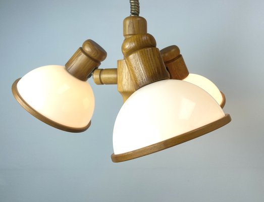 Mid-Century Modernist Pine Pendant Lamp from Steinhauer, 1970s-WZZ-1453116