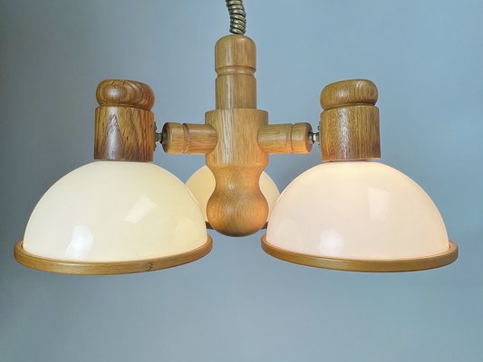 Mid-Century Modernist Pine Pendant Lamp from Steinhauer, 1970s-WZZ-1453116