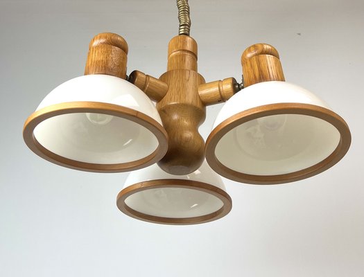 Mid-Century Modernist Pine Pendant Lamp from Steinhauer, 1970s-WZZ-1453116