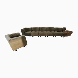 Mid-Century Modular Sofa Novemila 9000 by Tito Agnoli for Arflex, Italy, 1969, Set of 7-PUG-1320782