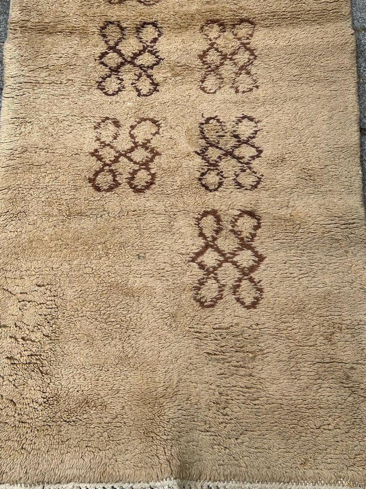 Mid-Century Moroccan Art Deco Bobyrugs Rug, 1940s