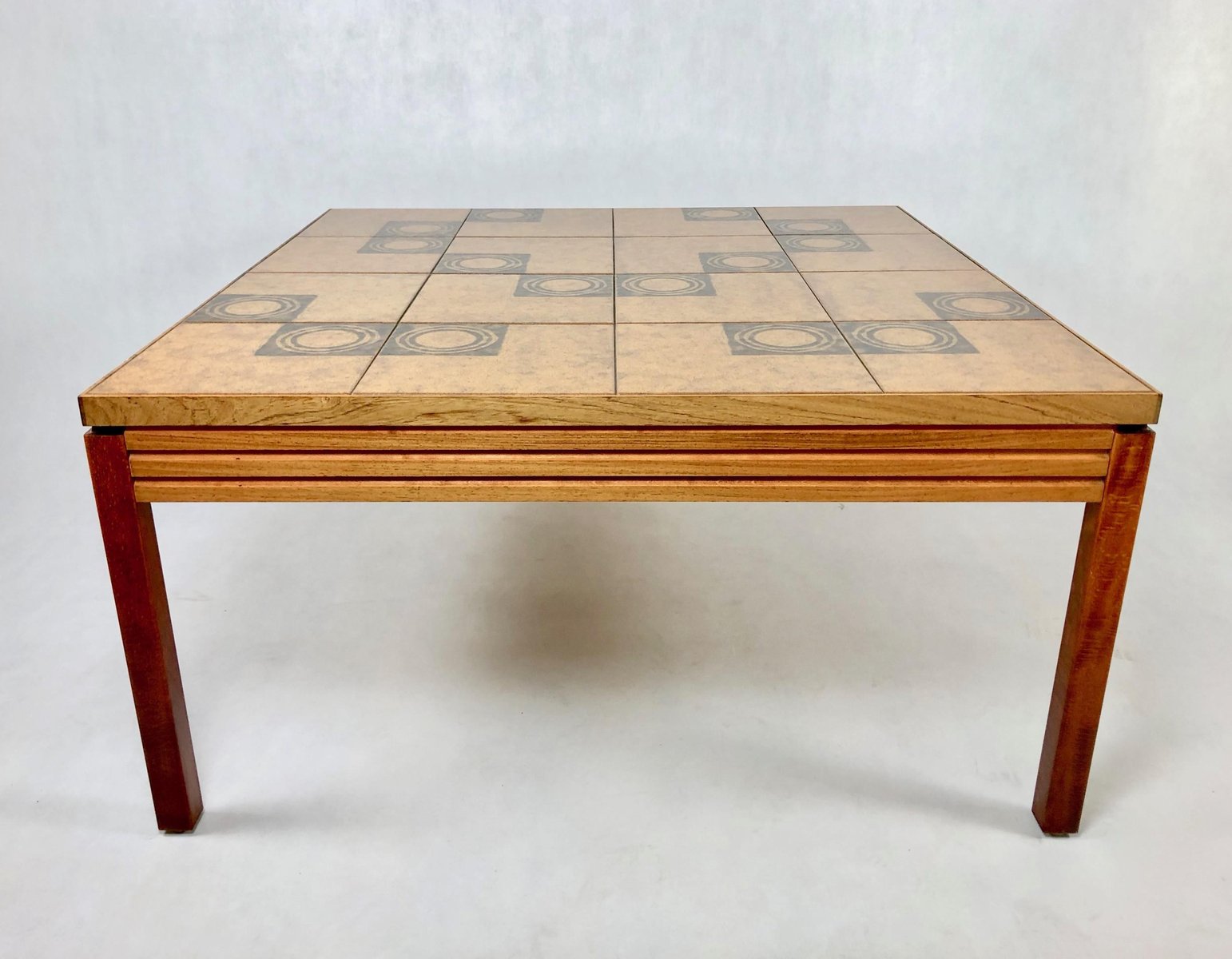 Mid-Century Mosaic Coffee Table from String Seffle Möbelfabrik, 1960s