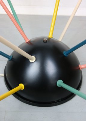 Mid-Century Multicolored Sputnik Chandelier, 1950s-HGJ-1123784