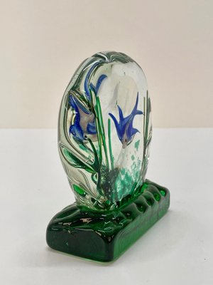 Mid-Century Murano Glass Aquarium Sculpture by Riccardo Licata for Cenedese, 1960s-JDR-1180041