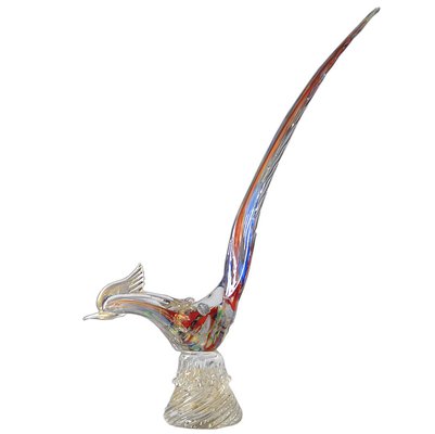 Mid-Century Murano Glass Bird Figurine, 1960s-GIW-708621