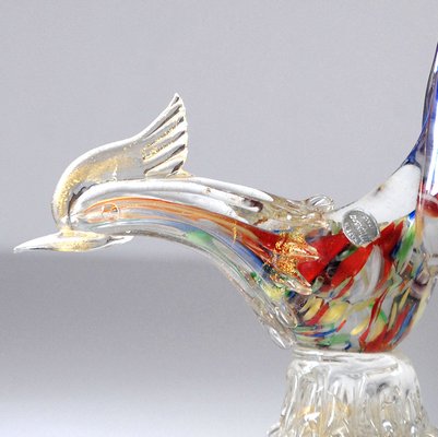 Mid-Century Murano Glass Bird Figurine, 1960s-GIW-708621