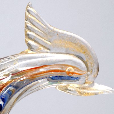 Mid-Century Murano Glass Bird Figurine, 1960s-GIW-708621