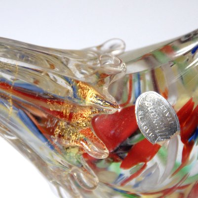 Mid-Century Murano Glass Bird Figurine, 1960s-GIW-708621