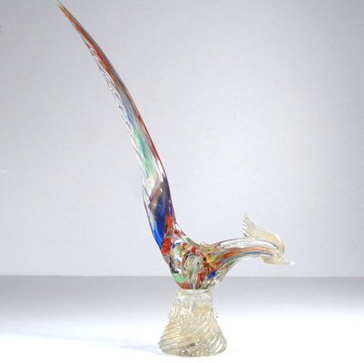 Mid-Century Murano Glass Bird Figurine, 1960s-GIW-708621