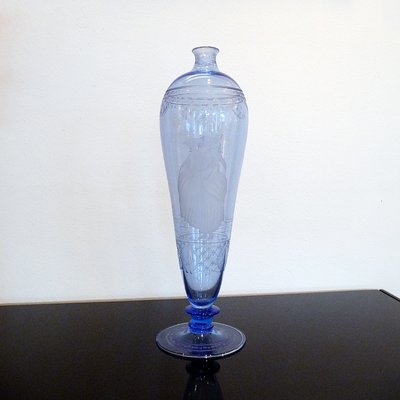 Mid-Century Murano Glass Bottle by Guido Balsamo Stella for SALIR, 1940s-YGE-562890