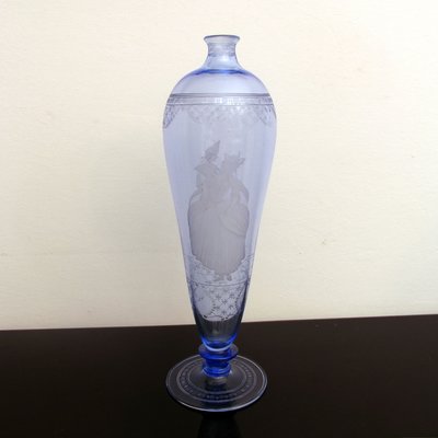 Mid-Century Murano Glass Bottle by Guido Balsamo Stella for SALIR, 1940s-YGE-562890