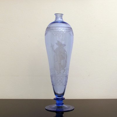 Mid-Century Murano Glass Bottle by Guido Balsamo Stella for SALIR, 1940s-YGE-562890