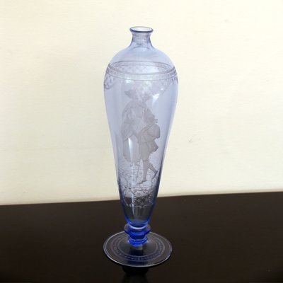 Mid-Century Murano Glass Bottle by Guido Balsamo Stella for SALIR, 1940s-YGE-562890