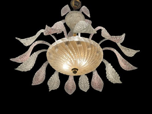 Mid-Century Murano Glass Chandelier-JJC-1059209