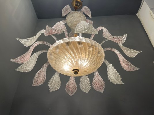 Mid-Century Murano Glass Chandelier-JJC-1059209