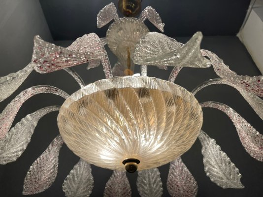 Mid-Century Murano Glass Chandelier-JJC-1059209