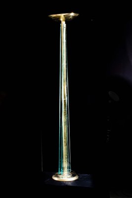 Mid-Century Murano Glass Floor Lamp Attributed to Pietro Chiesa for Fontana Arte, 1940s-MBH-1032586