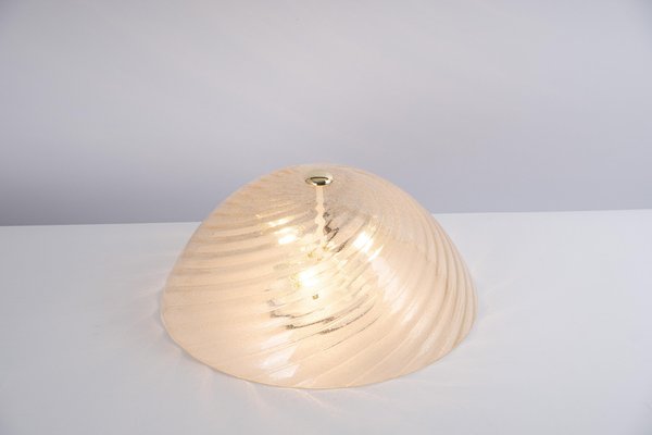 Mid-Century Murano Glass Flush Mount from Barovier & Toso, Italy, 1960s-UGR-1355683