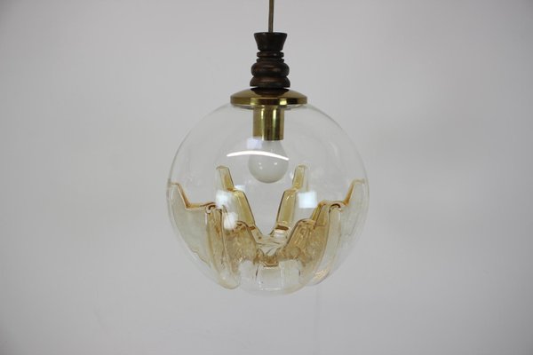 Mid-Century Murano Glass Pendant from Mazzega, Italy, 1970s-TZ-1344577